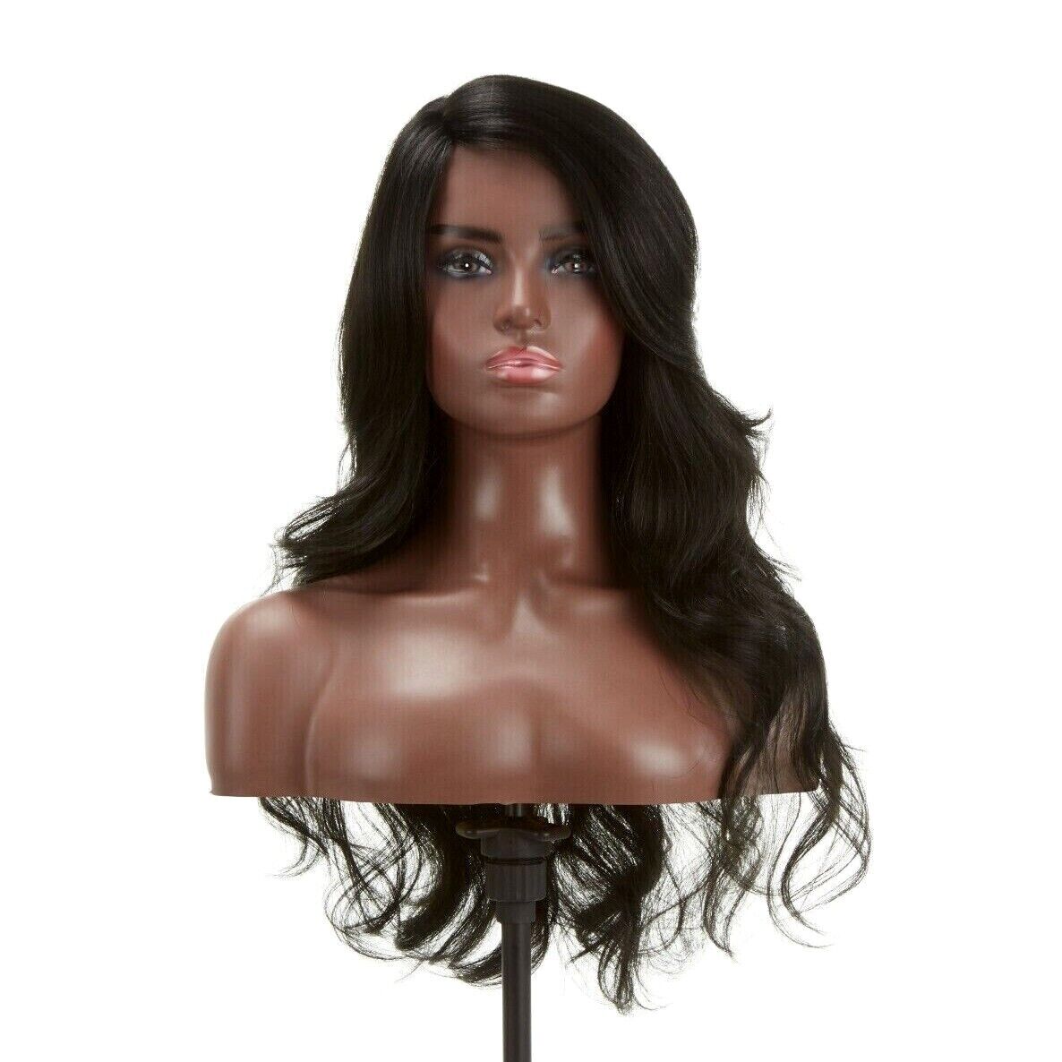 Impression Synthetic Invisible L Part Lace Curly Long Hair Wig - Daisy