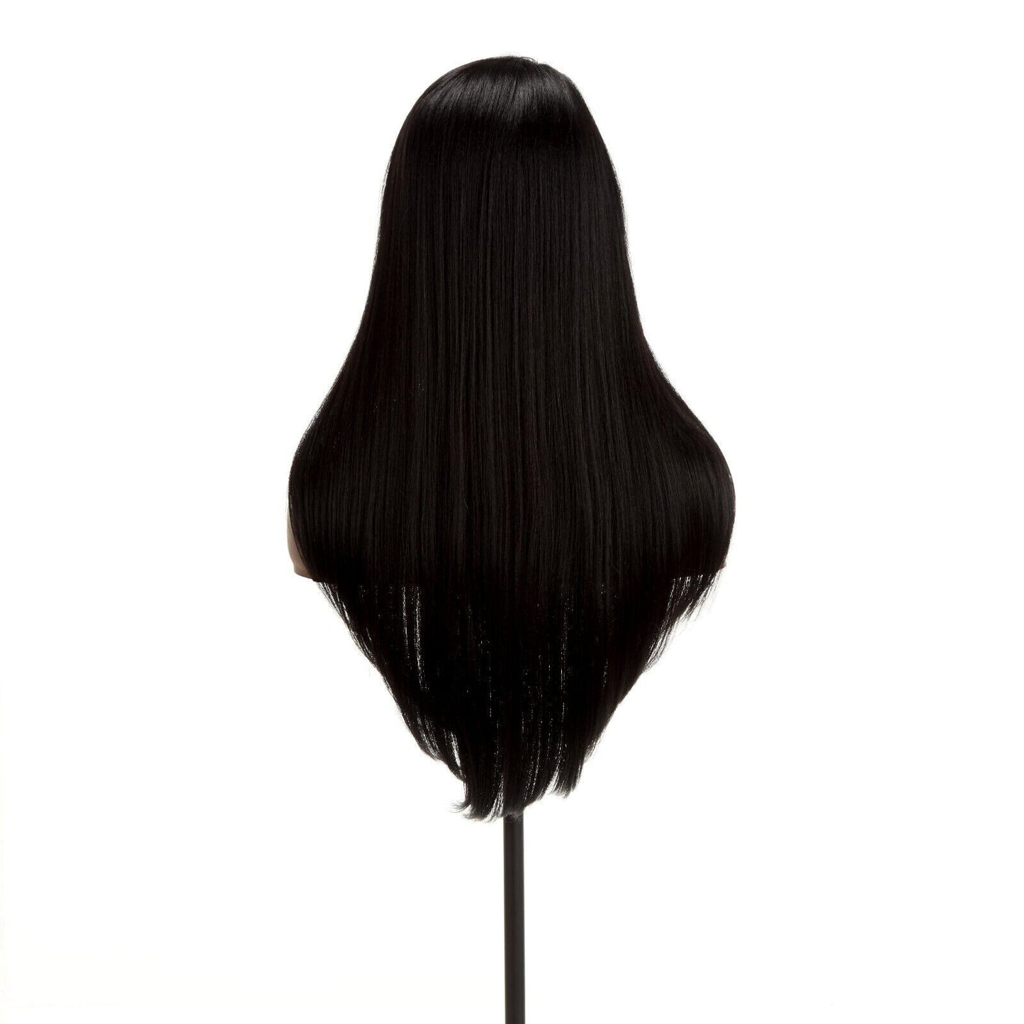 Impression Synthetic Invisible Part Long Straight Lace Front Hair Wig - Destiny