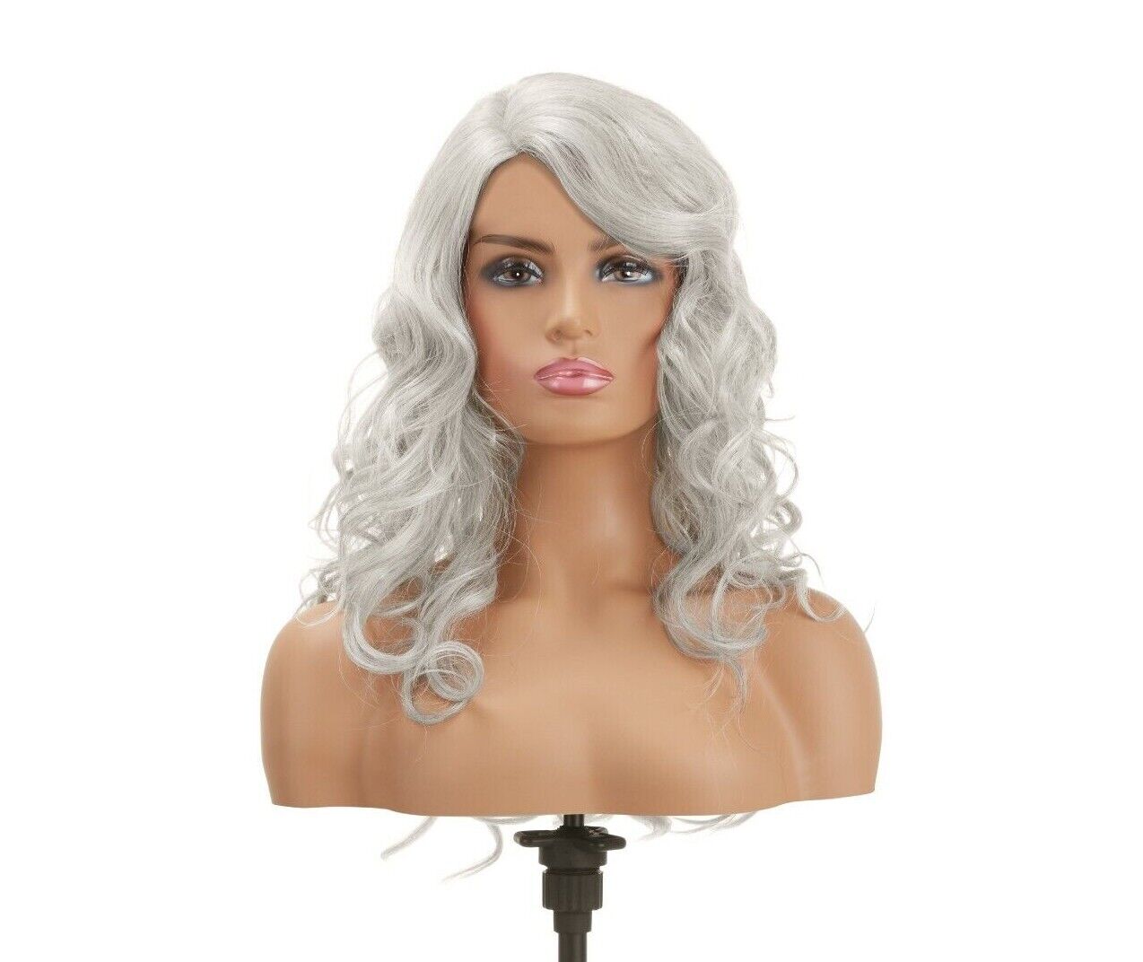 Impression Synthetic Invisible Part Lace Front Long Curly Hair Wig Alexis
