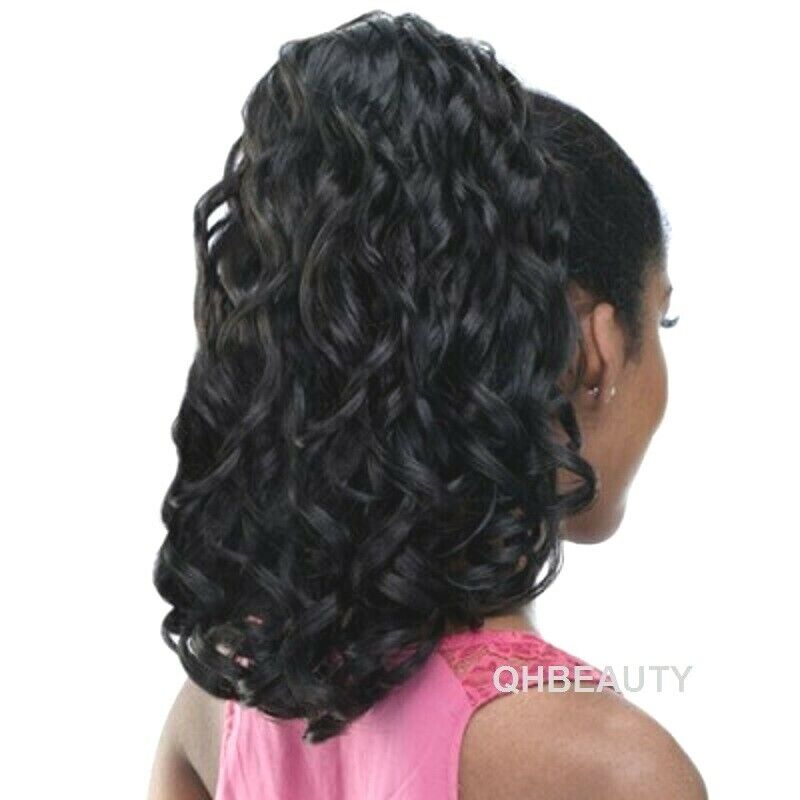 Freetress Hair Extension Ponytail Drawstring Long Curly Style - HOLLYWOOD GIRL