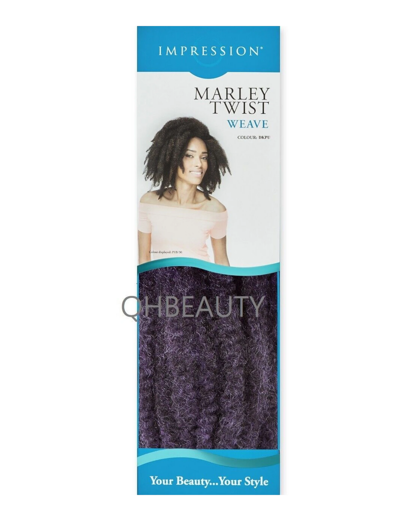 IMPRESSION SYNTHETIC AFRO CUBAN HAIR EXTENSIONS - MARLEY TWIST WEAVE