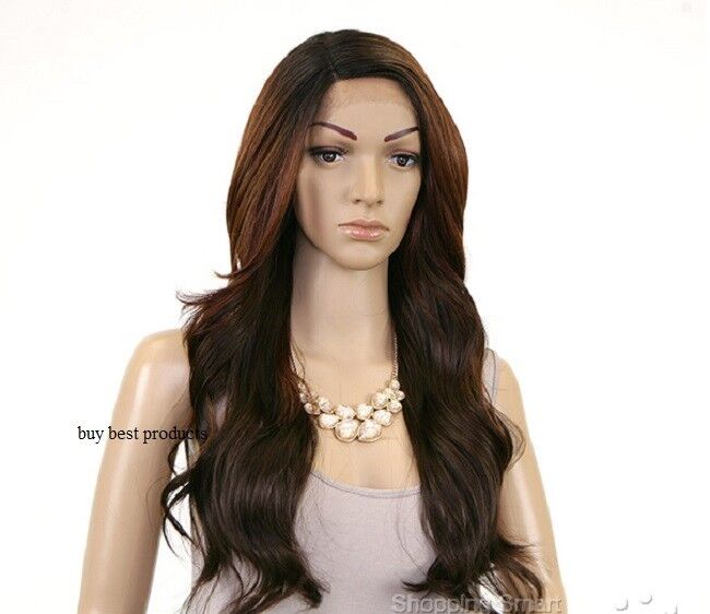 FreeTress Equal Synthetic Brazilian Natural L Part Lace Front Hair Wig - Danity