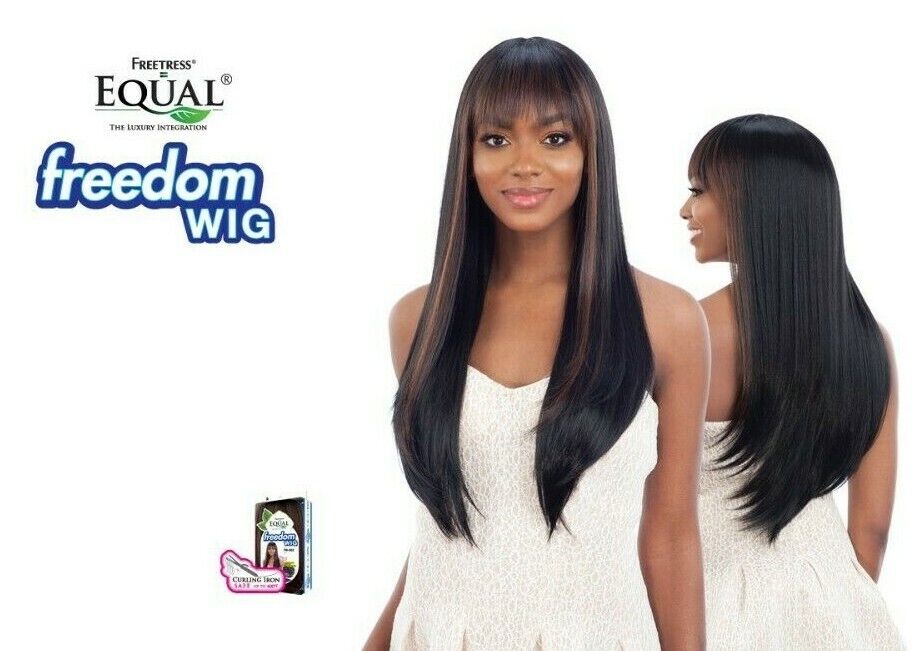 FREETRESS EQUAL SYNTHETIC FREEDOM LONG STRAIGHT HAIR WIG - FW 002