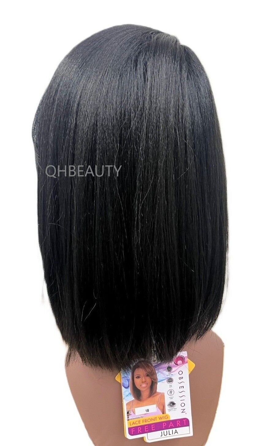 Obsession Synthetic Bob Lace Front Free Part 100% Hand Tied Hair Wig - JULIA