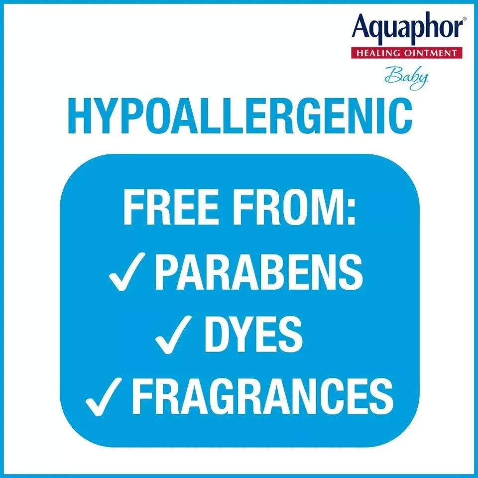 Aquaphor Baby Healing Ointment Advanced Therapy Skin Protectant, 7 Oz ( 2 Pack )