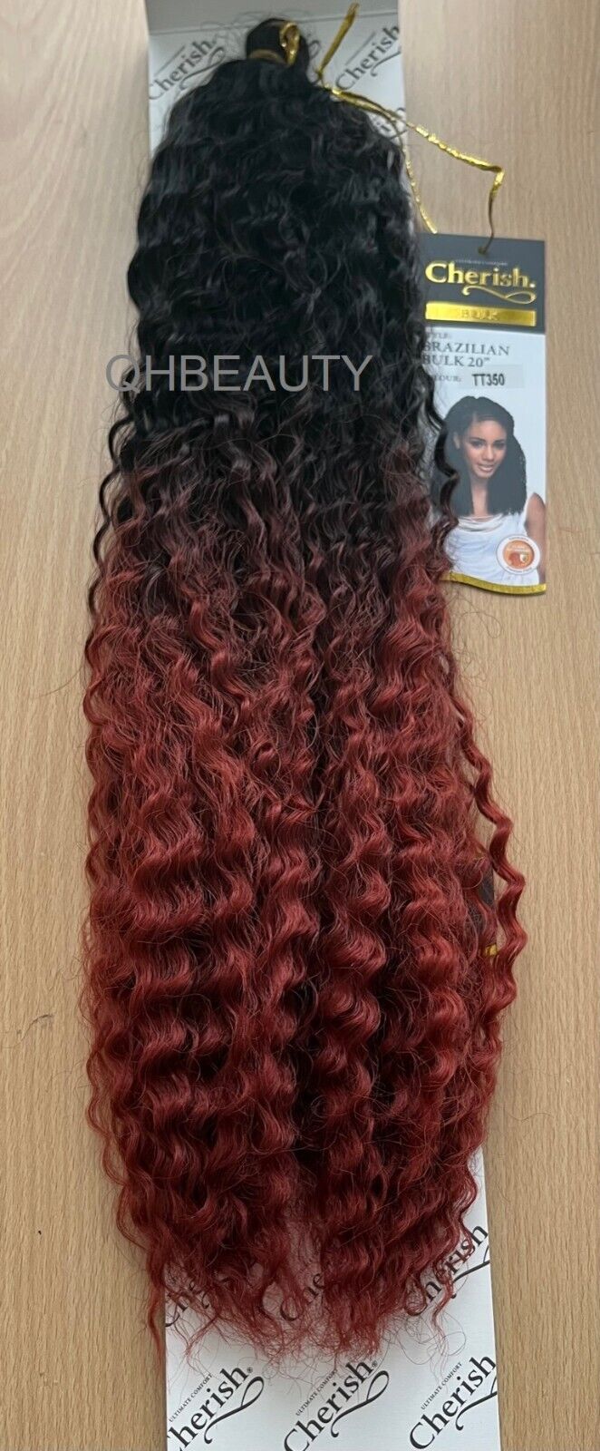 Cherish Synthetic Crochet Braid Curly Hair Extension Style - Brazilian Bulk 20"