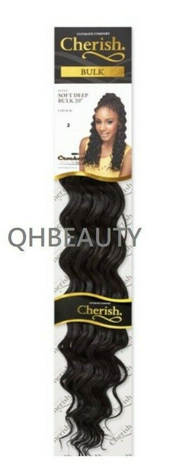 CHERISH SYNTHETIC BULK CROCHET HAIR EXTENSION BRAIDS - SOFT DEEP 20 INCH