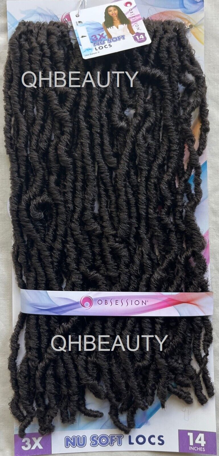 Obsession Synthetic Crochet Pre Looped Braid Hair Extension - NU LOCS 14 INCHES