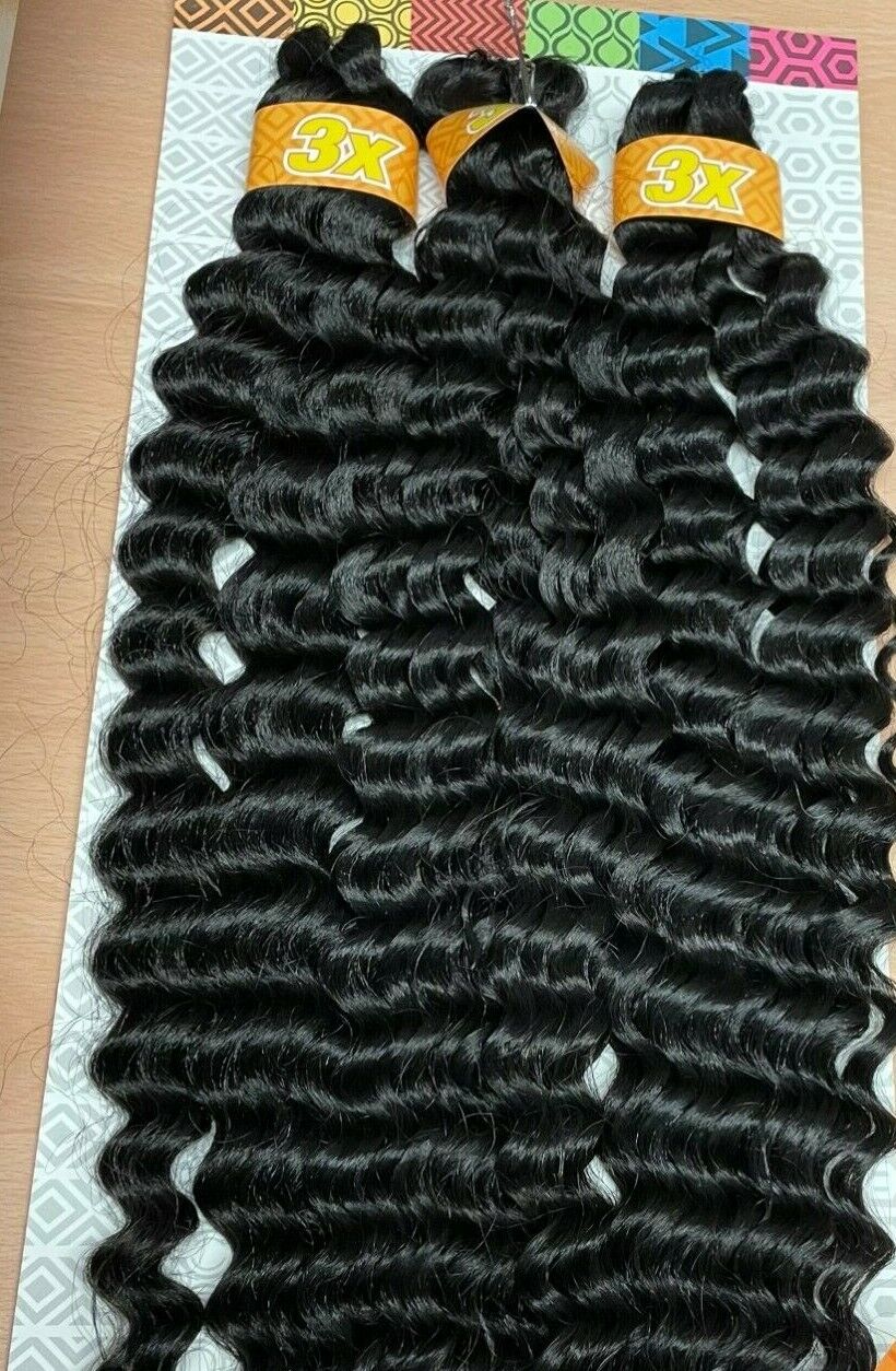 Cherish Synthetic Crochet Braid Hair Extension Handmade 3 x Deep Twist 16"