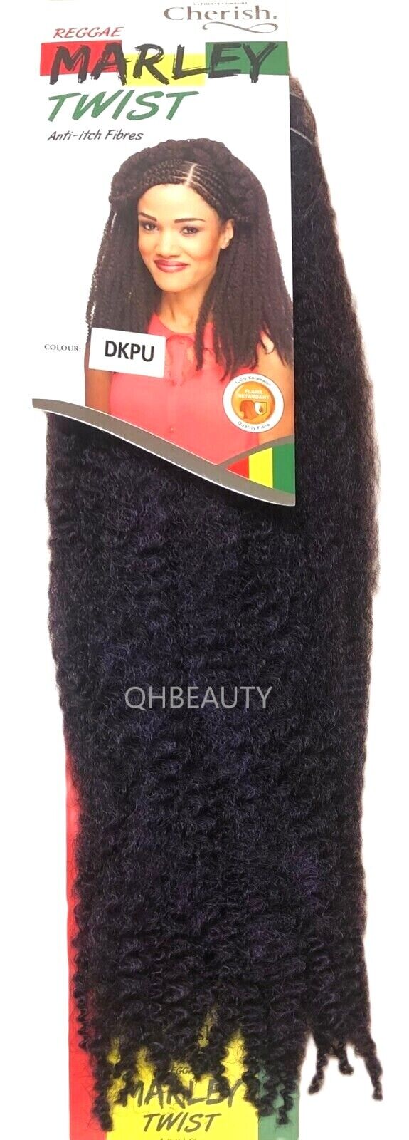 Cherish Synthetic Afro Kinky Cuban Anti itch Hair Extension Marley Twist Braid