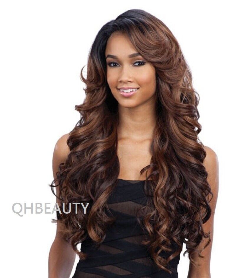 Freetress Equal Synthetic Lace Front Deep Invisible Body Wave Hair Wig - Karissa