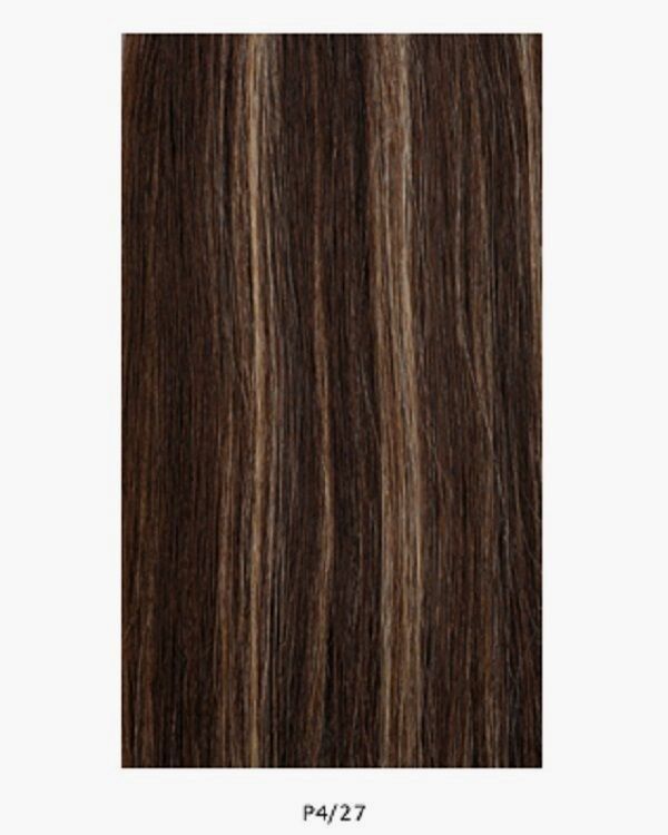 Impression Synthetic Hand Made Invisible L Part Curly Hair Lace Wig - MIA