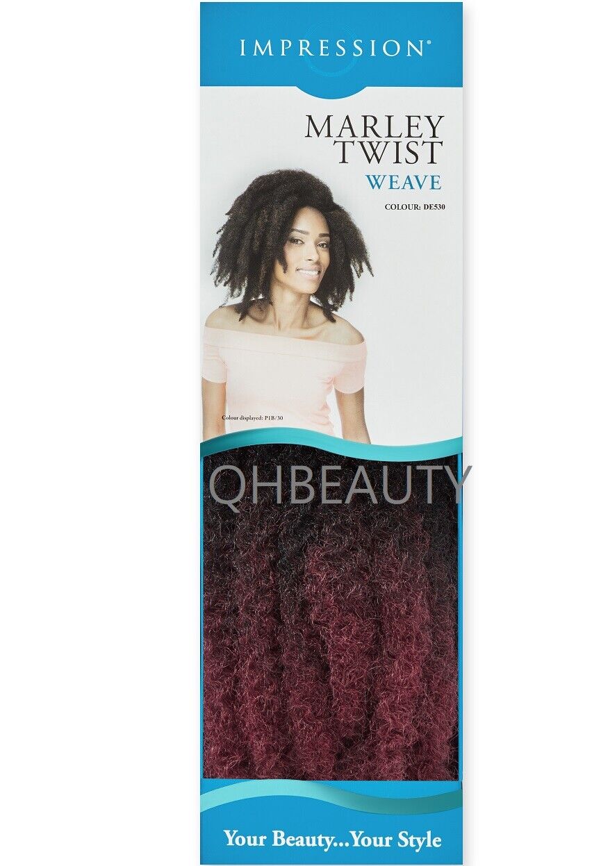 IMPRESSION SYNTHETIC AFRO CUBAN HAIR EXTENSIONS - MARLEY TWIST WEAVE