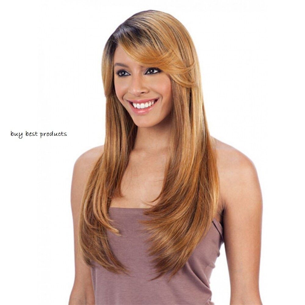 Freetress Equal Synthetic Diagonal Part Lace Front Hair Wig - Apple Blossom