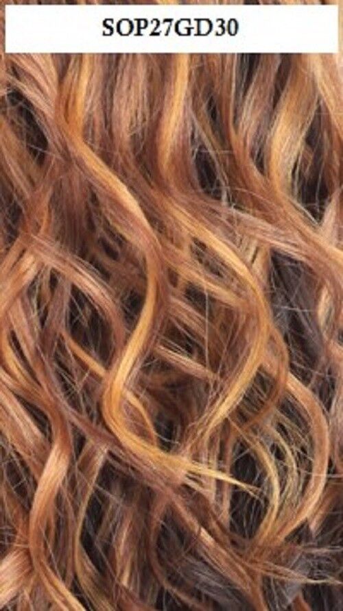 FREETRESS EQUAL SYNTHETIC INVISIBLE PART CURLY LONG SYNTHETIC HAIR WIG -- AMY