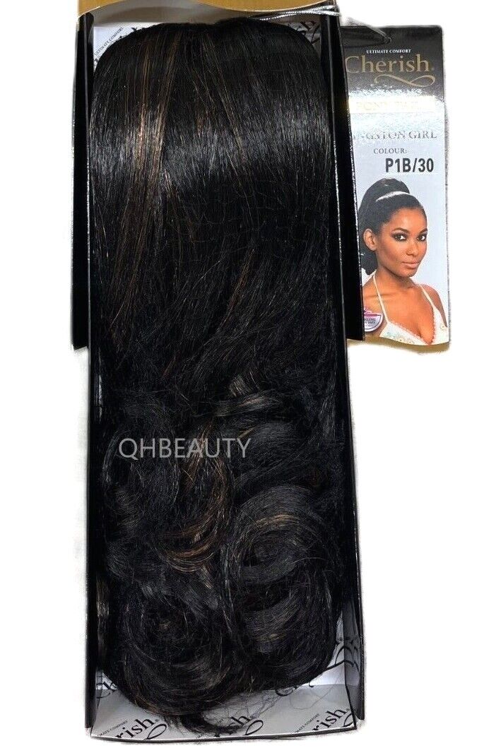 Cherish Synthetic Drawstring Curly Hair Extension Ponytail - Kingston Girl