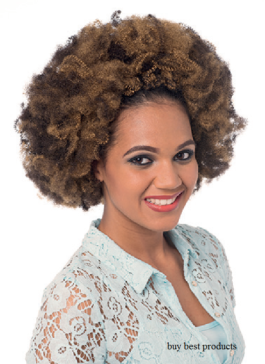 IMPRESSION SYNTHETIC BRAIDING CUBAN HAIR EXTENSION BULK - AFRO KINKY 24 INCHES