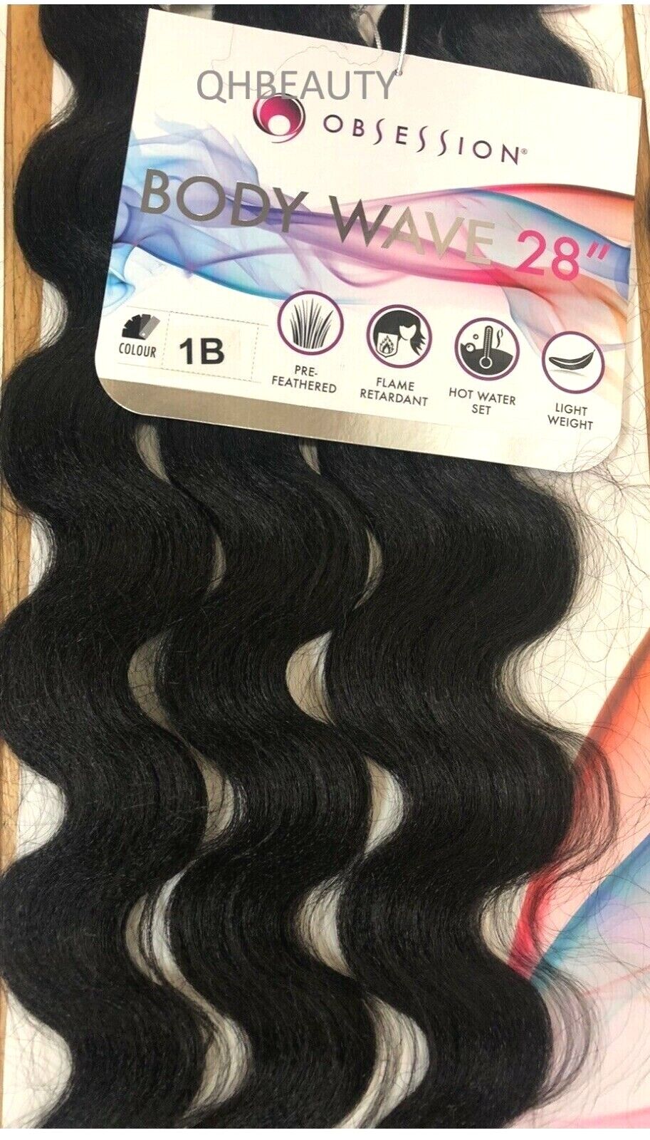 Obsession Synthetic Pre-Stretched Curly Braid Hair Extension - BODY WAVE 28 INCH