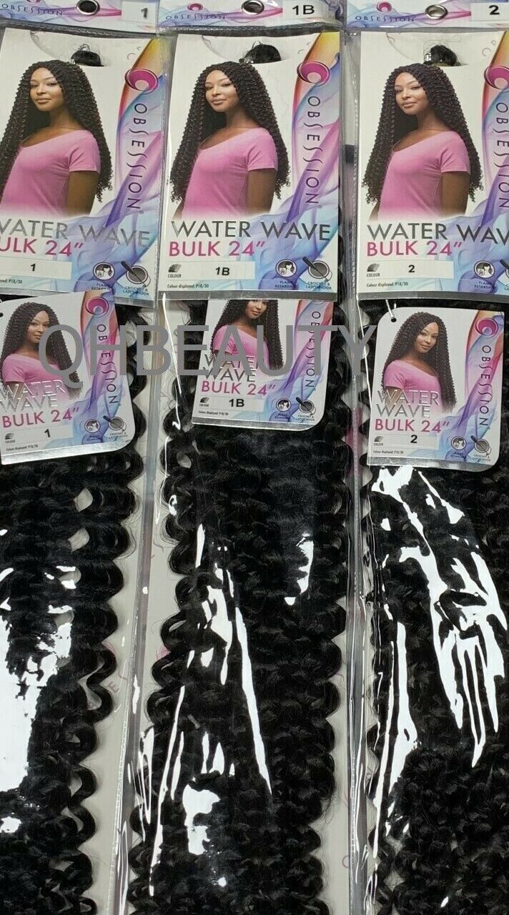 Obsession Synthetic Crochet Long Braid Curly Hair Extension - WATER WAVE 24