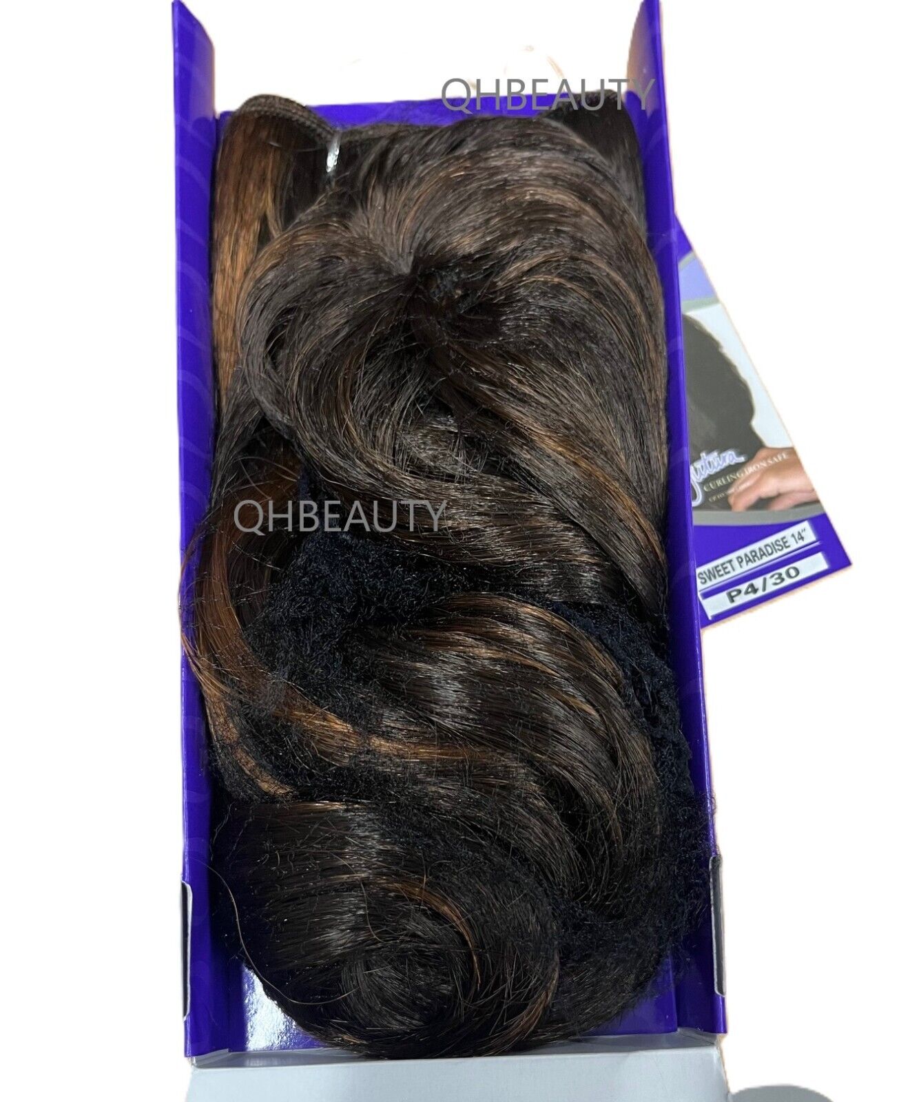 CHERISH SYNTHETIC LONG CURLY HAIR EXTENSION WEAVE - SWEET PARADISE 14 INCHES