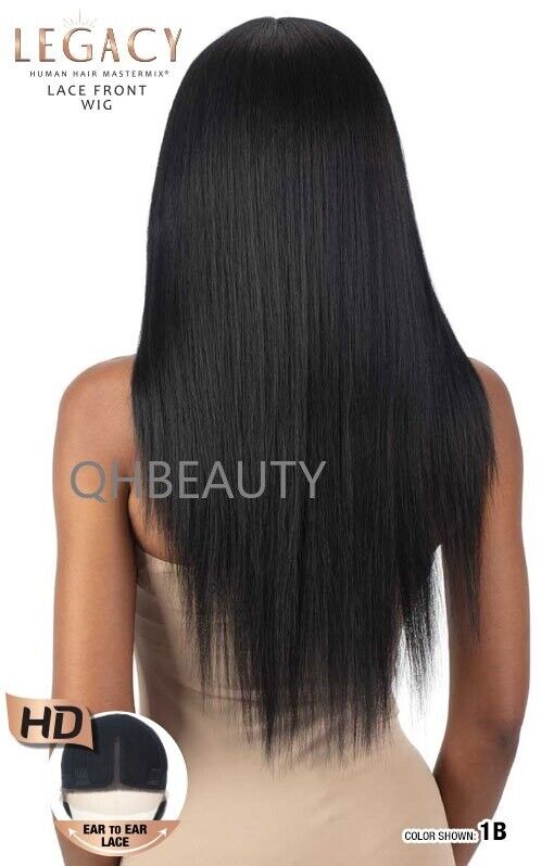 Shake N Go Legacy Human Mastermix Long Straight HD Lace Front Hair Wig - FINESSE