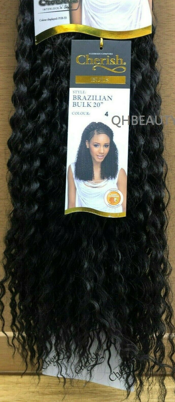 Cherish Synthetic Crochet Braid Curly Hair Extension Style - Brazilian Bulk 20"