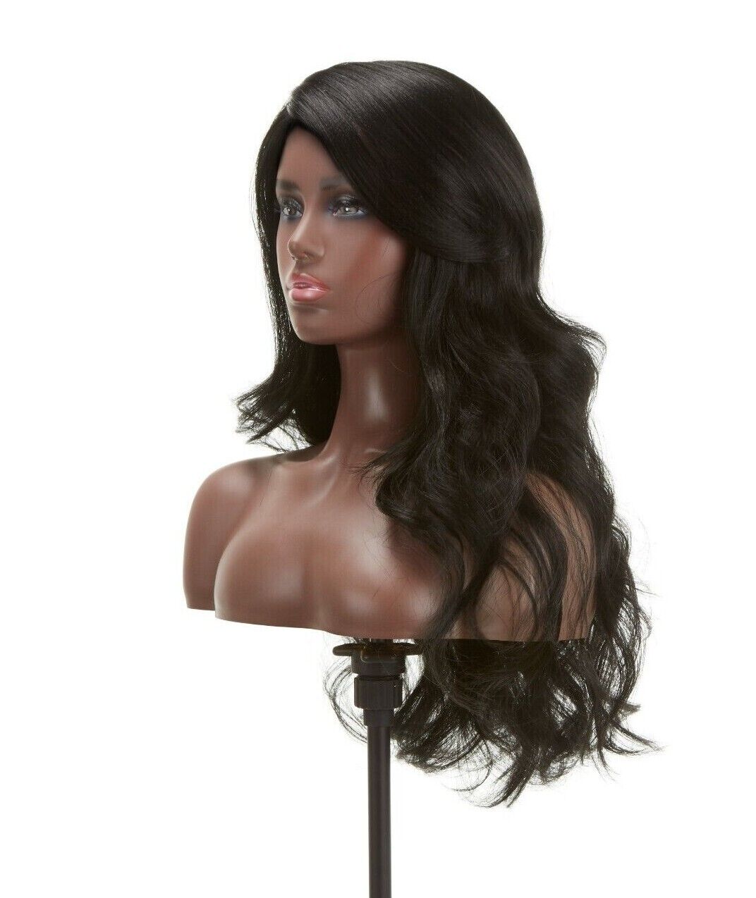Impression Synthetic Invisible L Part Lace Curly Long Hair Wig - Daisy