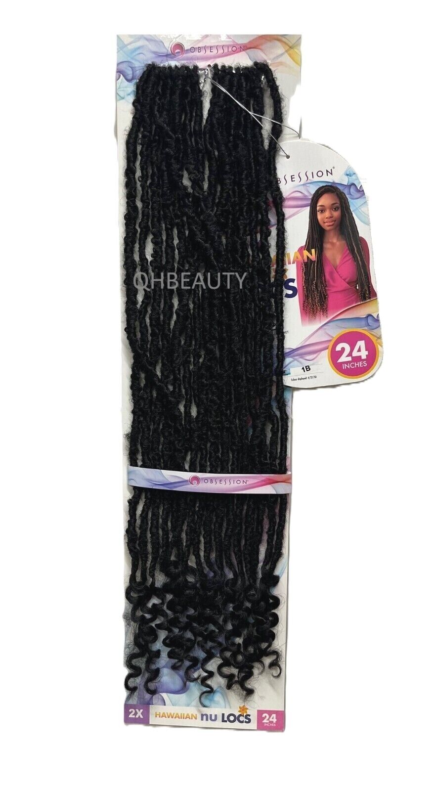 Obsession Synthetic Crochet Pre Loop Braid Hair Extension - HAWAIIAN NU LOCS 24