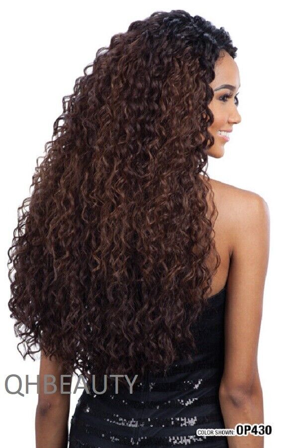 FreeTress Equal Synthetic Invisible L Part Lace Front Curly Hair Wig – KITRON