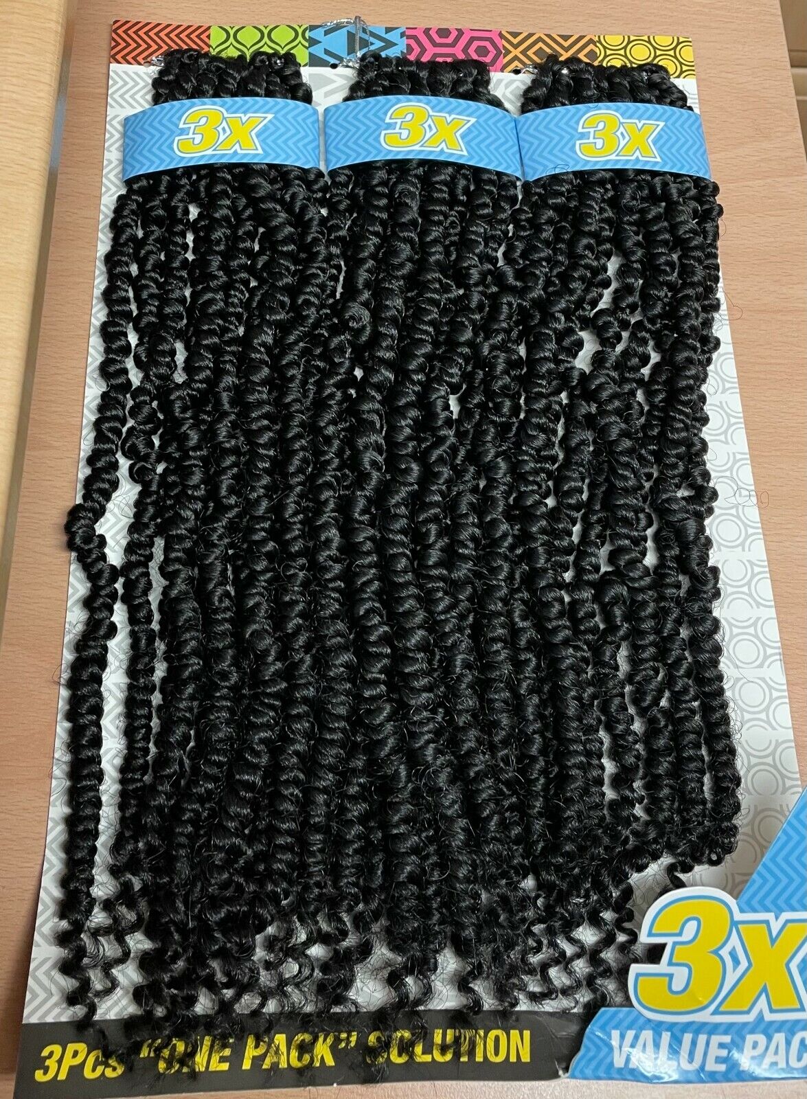 Cherish Synthetic Crochet Braid Hair Extension Handmade 3 x Passion Twist 14"