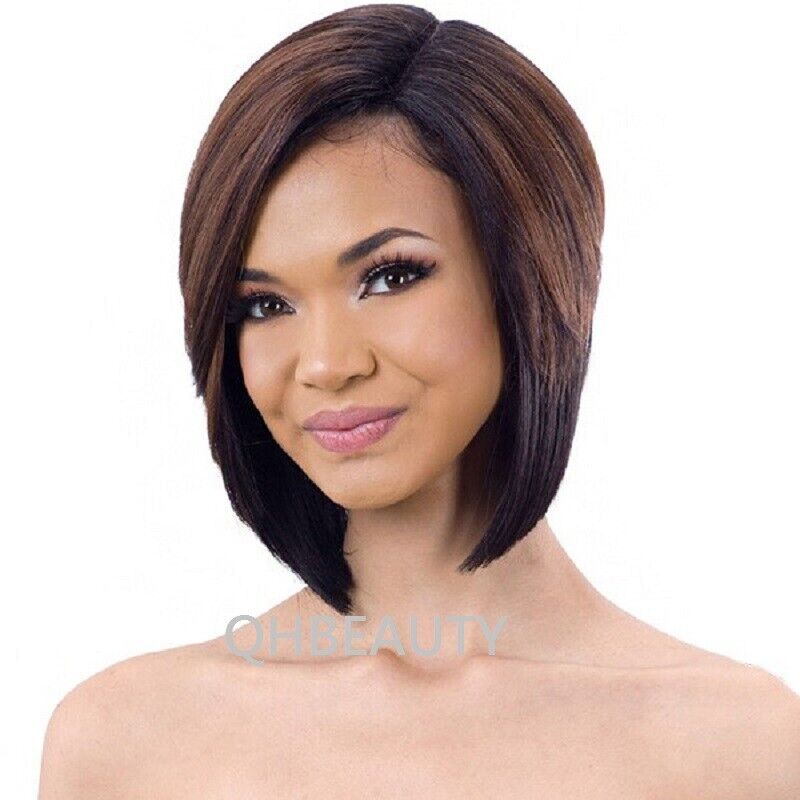 FREETRESS EQUAL SYNTHETIC 5 INCH LACE PART SHORT STRAIGHT HAIR WIG - VASHANTI