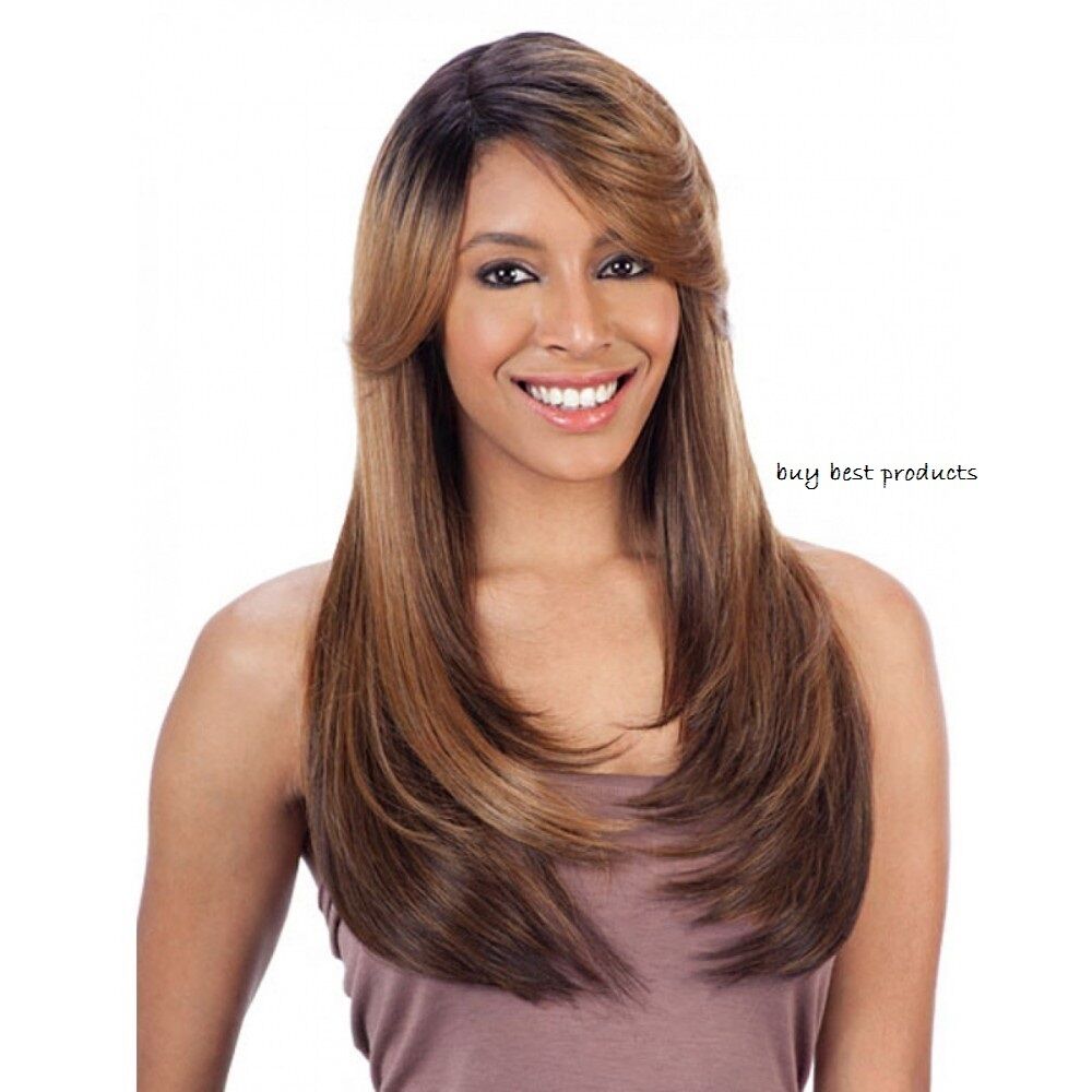 Freetress Equal Synthetic Diagonal Part Lace Front Hair Wig - Apple Blossom