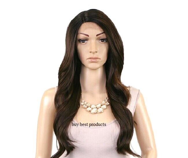 FreeTress Equal Synthetic Brazilian Natural L Part Lace Front Hair Wig - Danity