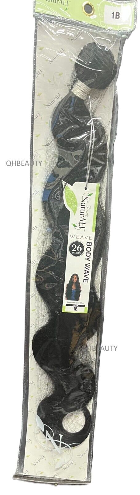 NaturALL SYNTHETIC LONG CURLY HAIR EXTENSION WEAVE -BODY WAVE 26 INCHES