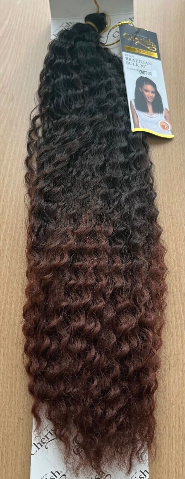 Cherish Synthetic Crochet Braid Curly Hair Extension Style - Brazilian Bulk 20"