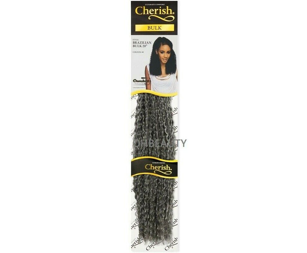 Cherish Synthetic Crochet Braid Curly Hair Extension Style - Brazilian Bulk 20"
