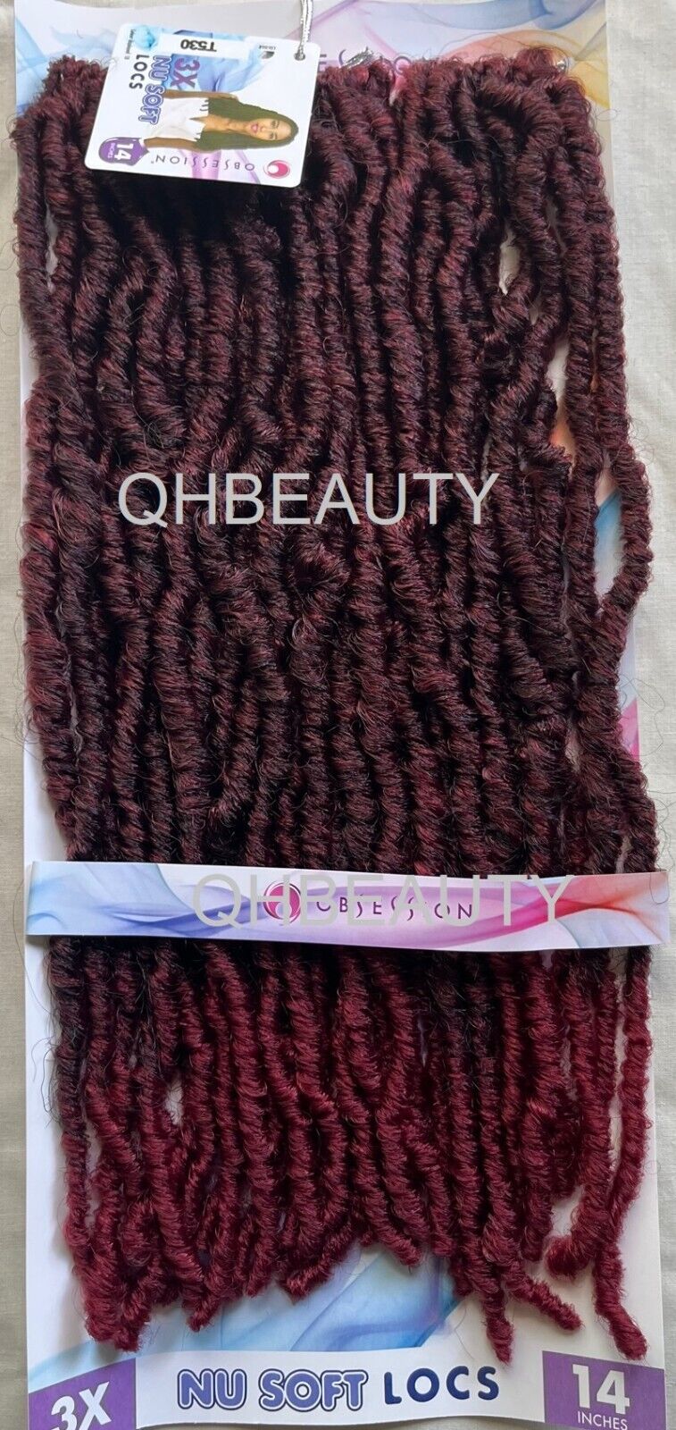 Obsession Synthetic Crochet Pre Looped Braid Hair Extension - NU LOCS 14 INCHES