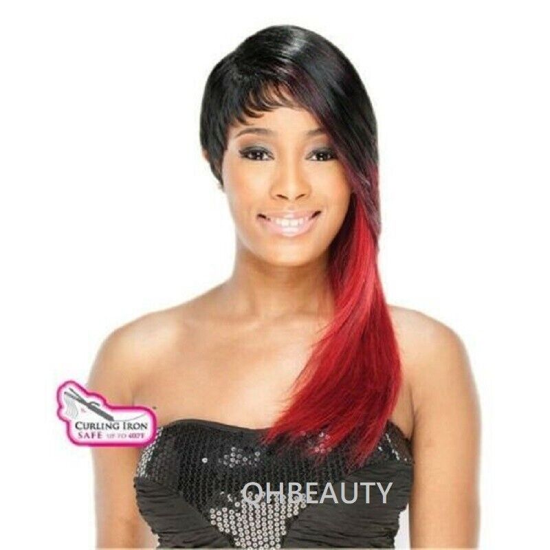 FREETRESS EQUAL SYNTHETIC ONE SIDE SHORT AND OTHER LONG LAYERED HAIR WIG MISSIE