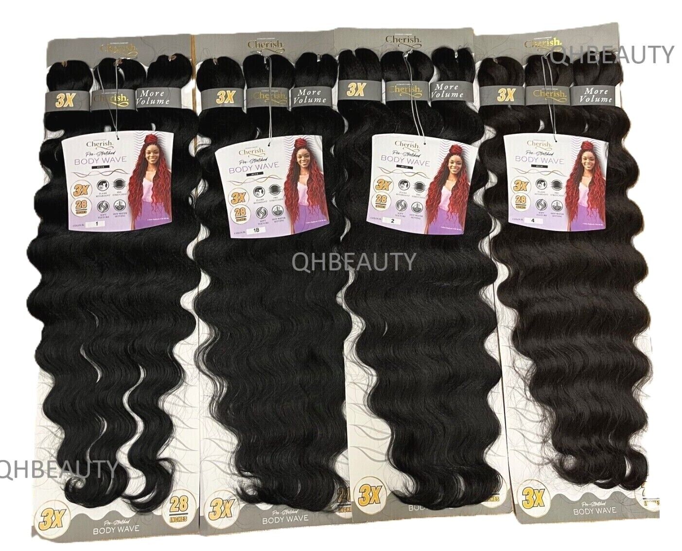 Cherish Synthetic Pre-Stretched Curly Braid Bulk Hair Extension - BODY WAVE 28''