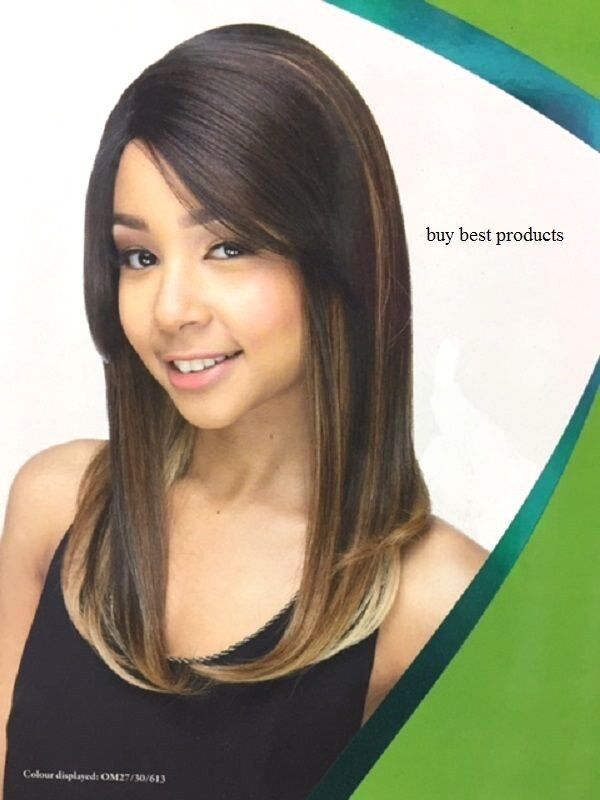 Impression Synthetic Invisible Part Lace Straight Hair Wig - BRIDGETT