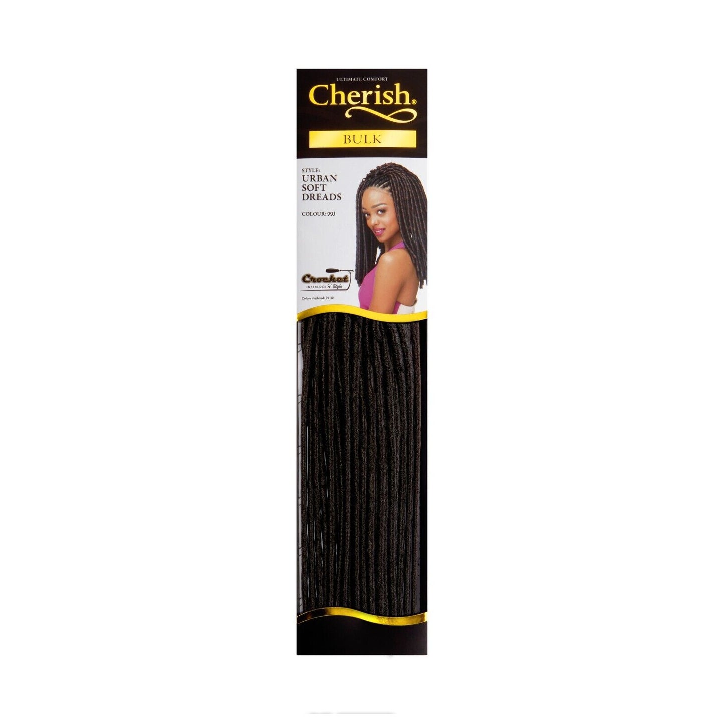 Cherish Synthetic Bulk Crochet Afro Hair Extension braid - URBAN SOFT DREAD