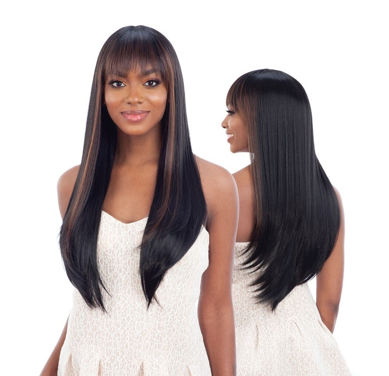 FREETRESS EQUAL SYNTHETIC FREEDOM LONG STRAIGHT HAIR WIG - FW 002