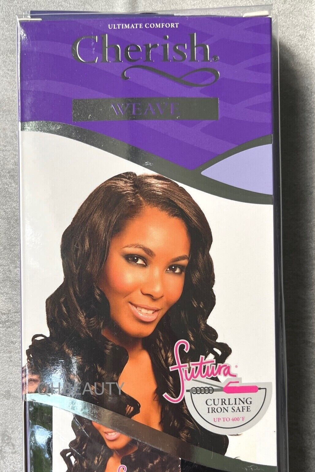 CHERISH SYNTHETIC FUTURA LONG CURLY HAIR EXTENSION WEAVE - MAGNETIC 16 INCH