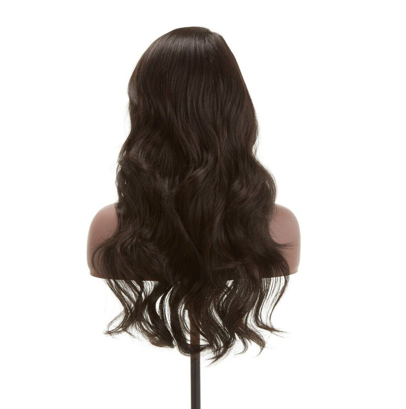 Impression Synthetic Invisible L Part Lace Curly Long Hair Wig - Daisy