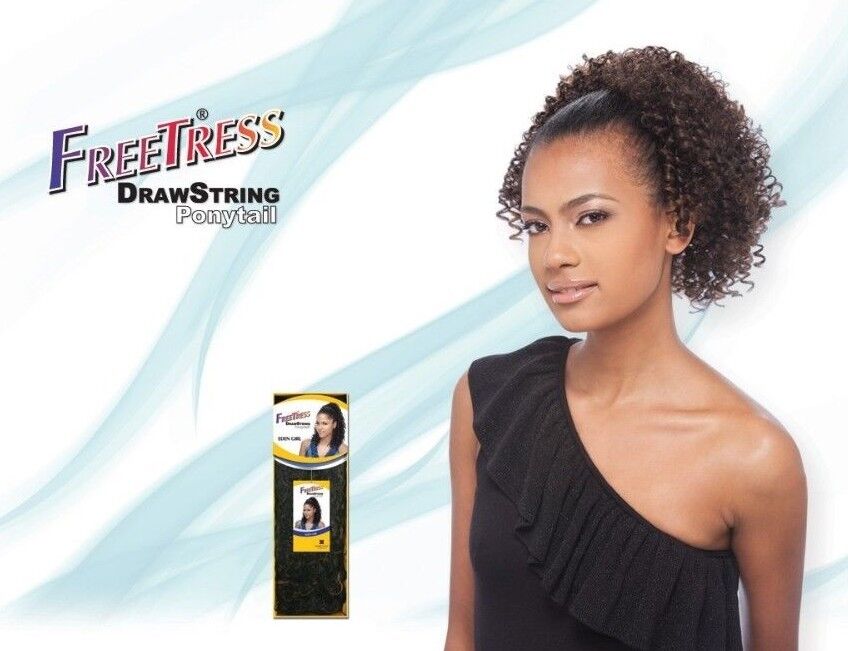 SNG FREETRESS EQUAL SYNTHETIC DRAWSTRING CURLY HAIR PONYTAIL- BROADWAY GIRL