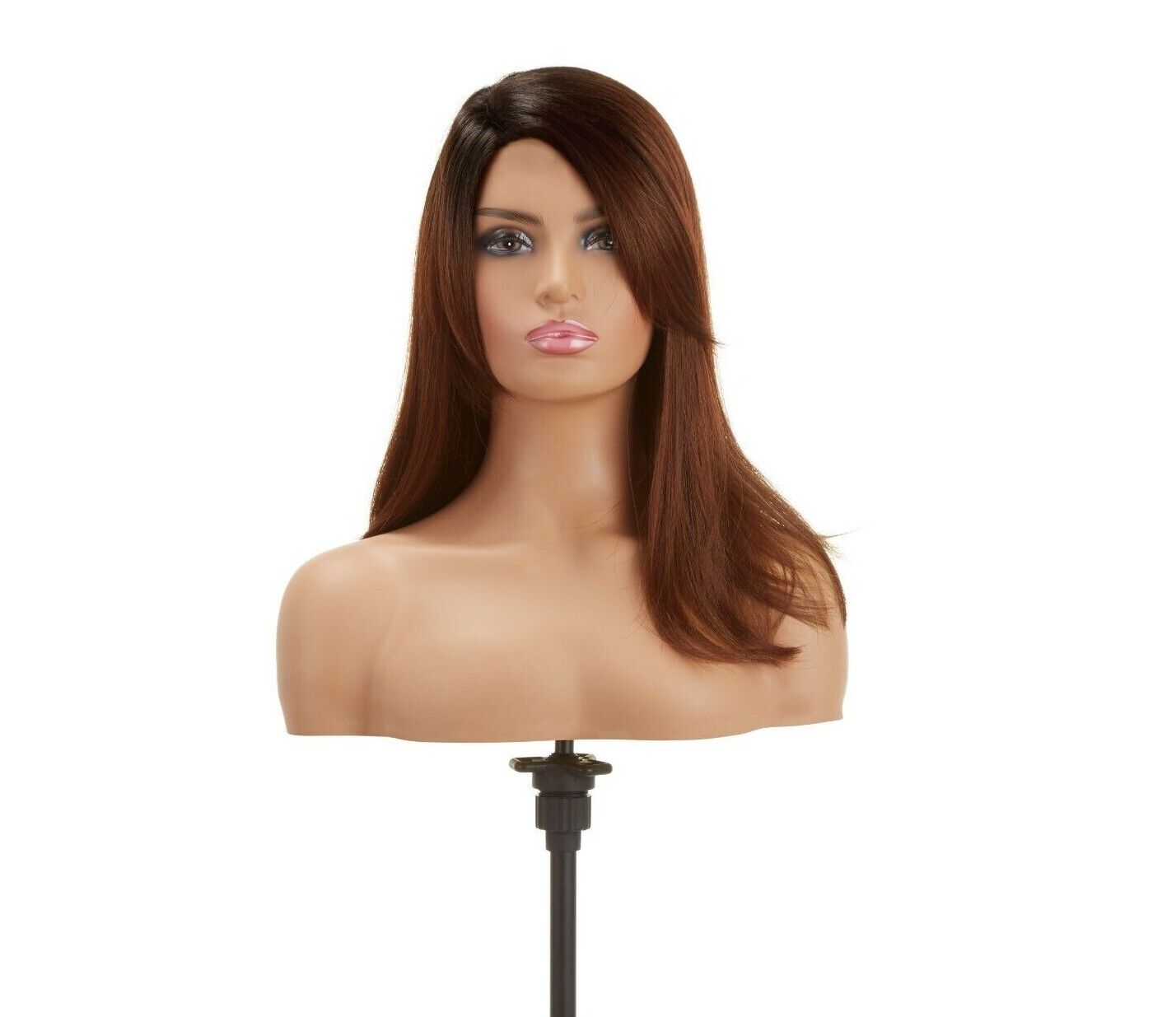 Impression Synthetic Invisible Part Lace Straight Hair Wig - BRIDGETT