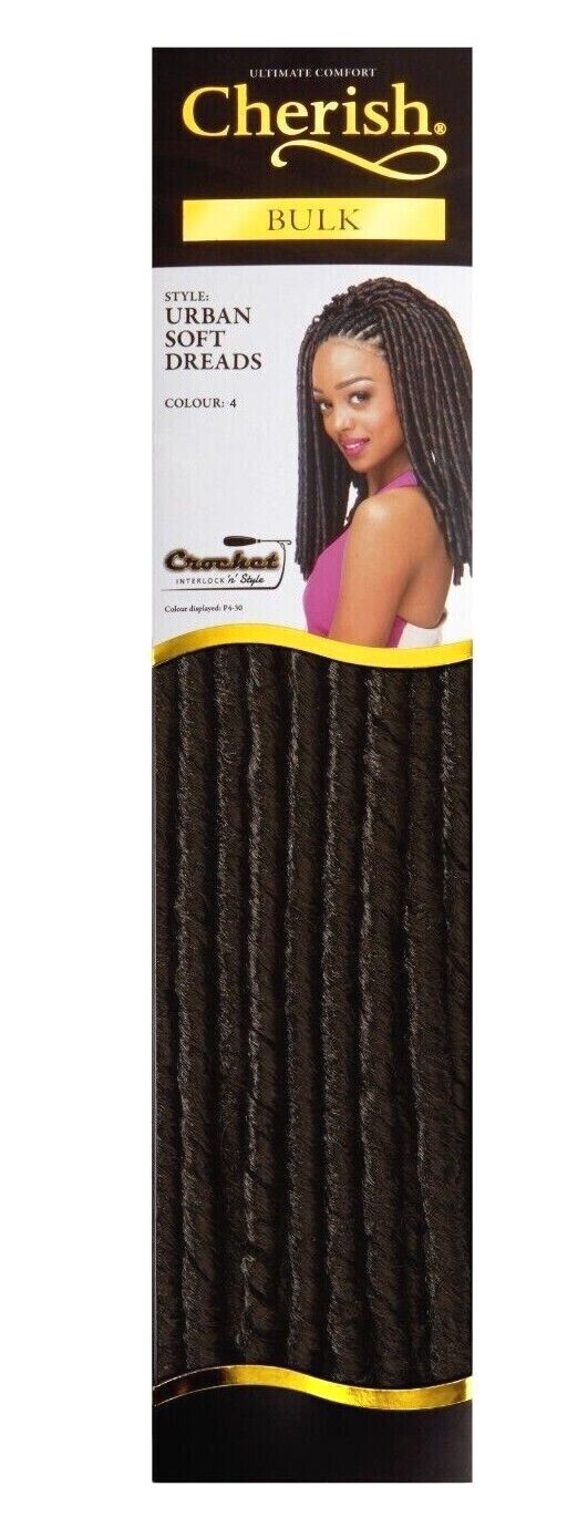 Cherish Synthetic Bulk Crochet Afro Hair Extension braid - URBAN SOFT DREAD