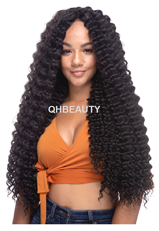 Obsession Synthetic long Curly Crochet Braid Hair Extension - Deep Twist 26 inch