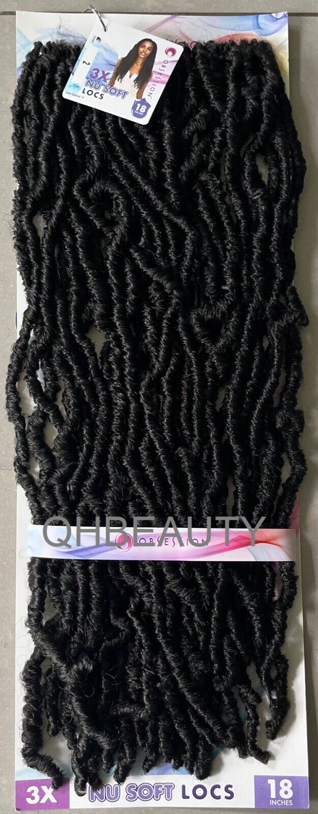 Obsession Synthetic Crochet Pre Looped Braid Hair Extension - NU LOCS 18 INCH