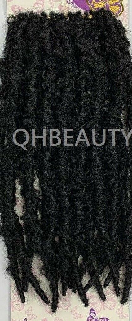 Cherish Synthetic Pre-Looped Braid Hair Extensions - Butterfly Locs 12" & 18"